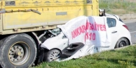 Ankara’daki kazada sürücü ve annesi öldü, 2...