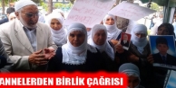 Annelerden birlik çağrısı