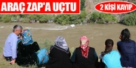 Araç Zap'a uçtu: 2 kişi kayıp
