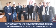 ASP Gençlik Ve Spor Kulübü Derneğinin İlk Olağan...