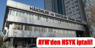 AYM‘den HSYK iptali!