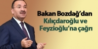 Bakan Bozdağ’dan Kılıçdaroğlu ve Feyzioğlu’na çağrı