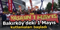 Bakırköy’deki 1 Mayıs kutlamaları başladı