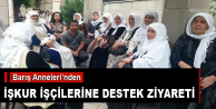 Barış Anneleri’nden İŞKUR işçilerine destek...