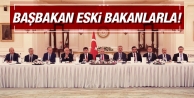 Başbakan Eski Bakanlarla