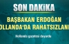 Başbakan Hollanda'da Rahatsızlandı