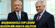 Başbakan ile CHP lideri bugün bir araya geliyor