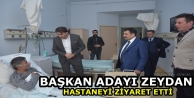 Başkan Adayı Zeydan Hastaneyi Ziyaret Etti
