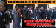 Başkan Keskin'den İlk Meclis Toplantısı