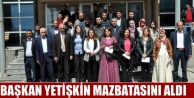 Başkan Yetişkin görevine başladı