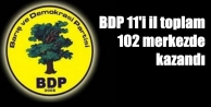 BDP 11'i il toplam 102 merkezde kazandı