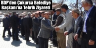 BDP'den Çukurca Belediye Başkanı'na Tebrik Ziyareti
