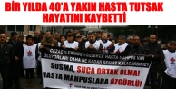 Bir yılda 40’a yakın hasta tutsak hayatını kaybetti
