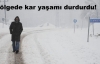 Bölgede kar yaşamı durdurdu!