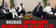 Bozdağ, Büyükşehir Belediyesi'ni ziyaret etti