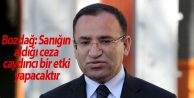 Bozdağ: Sanığın aldığı ceza caydırıcı bir...