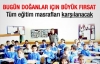 Bugün doğan çocuklara ücretsiz eğitim