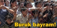 Çadır kentte buruk bayram!