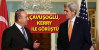 Çavuşoğlu, Kerry ile görüştü