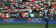 Celtic tribünlerinde Filistin bayrakları dalgalandı
