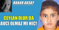 Ceylan olur da avcı olmaz mı hiç!