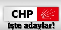 İşte CHP'nin milletvekili adayları