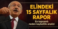 CHP'den Kemal Kılıçdaroğlu'na 15 Sayfalık Rapor