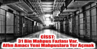 CİSST: 31 Bin Mahpus Fazlası Var, Affın Amacı...