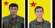 Cizîrê’de yaşamını yitiren iki savaşçının...