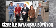Cizre ile dayanışma büyüyor