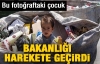Çöpteki çocuk fotoğrafına bakanlık müdahalesi