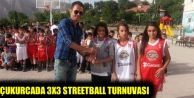 Çukurca'da 3X3 Streetball turnuvası