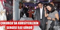 Çukurca'da Kursiyerlerin Sergisi İlgi Gördü