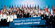 Cumhurbaşkanı Erdoğan'dan G20 teşekkürü