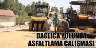 Dağlıca Yolunda Asfaltlama Çalışması