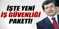 Davutoğlu, yeni ‘İş Güvenliği Paketi’ni açıkladı