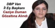 DBP Van İl Eş Başkanı Duman gözaltına alındı