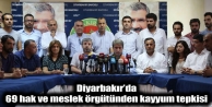Diyarbakır’da 69 hak ve meslek örgütünden kayyum...