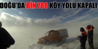 Doğu'da bin 788 köy yolu kapalı