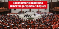 Dokunulmazlık teklifinde ikinci tur görüşmeleri...