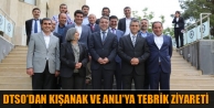 DTSO'dan Kışanak ve Anlı'ya tebrik ziyareti
