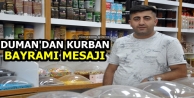 Duman'dan Kurban Bayramı Mesajı