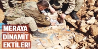 Durdurulan HES'in dinamitlerini meraya gömdüler!