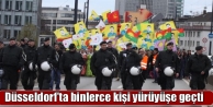 Düsseldorf Newrozu: Binlerce kişi yürüyüşe geçti