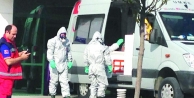 Ebola şüphesiyle istanbul'a sevk edildi!