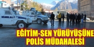 Eğitim-Sen Yürüyüşüne Polis Müdahalesi