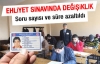 Ehliyet sınavında değişiklik