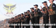 El-Ekrad 35 savaşçısını Kobanê'ye gönderdi