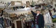 Emekli memur, evini 'eski eşya müzesi'ne çevirdi