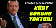 Erdoğan tekrarladı: Kürt sorunu yoktur